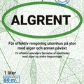 Ta bort alger på altan